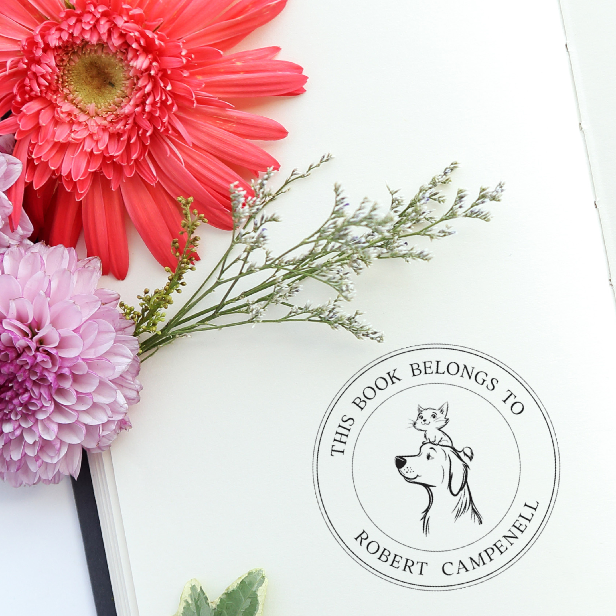 MS408 From the Library of Stamp Image